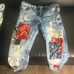 Stylish Blue skinny jeans